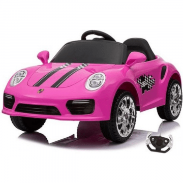 Kijana elektrische kinderauto Porsche style roze