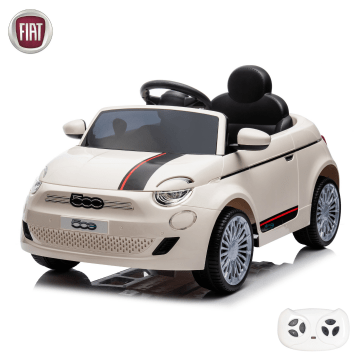 Fiat 500e Električni Dječji Automobil s Daljinskim Upravljanjem - Bijeli