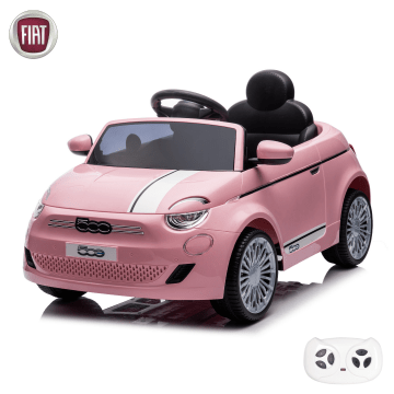 Fiat 500e Električni Dječji Automobil s Daljinskim Upravljanjem - Roza