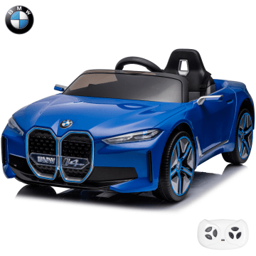 BMW i4 Električni Dječji Automobil 12 Volti s Daljinskim Upravljačem - Plavi