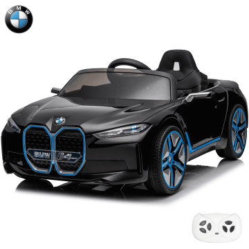 BMW i4 Električni Dječji Automobil na Baterije 12 V s Daljinskim Upravljačem - Crni