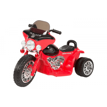 Kijana Electric Kids Motocikl Wheely Crvena