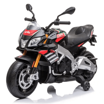 Aprilia tuono Electric Kids motocikl crni