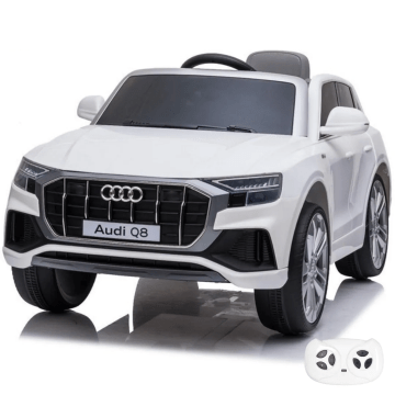 Audi elektrische kinderauto Q8 wit