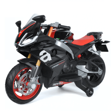 Aprilia RS660 elektrische kindermotorfiets zwart